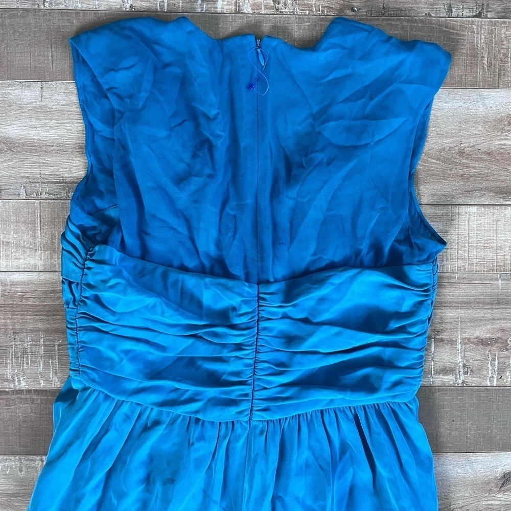 3.1 Phillip Lim Mesh and Silk blue cocktail dress size 8 - Picture 5 of 6